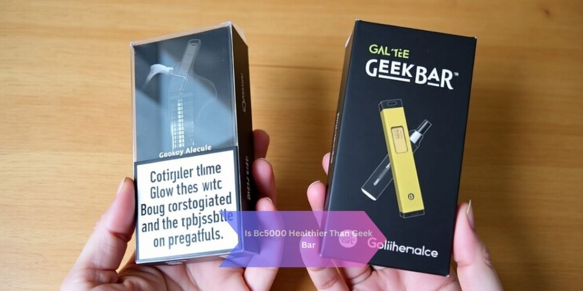 Is Bc5000 Healthier Than Geek Bar​